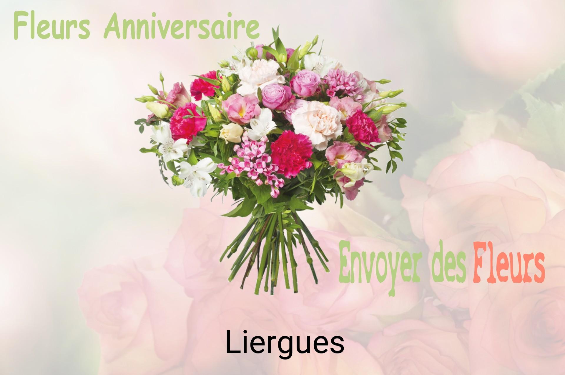 Bouquet de fleurs d’anniversaire livré à Liergues